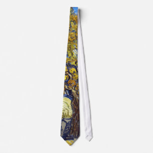 Cravate Le mûrier, Vincent van Gogh. Vintage