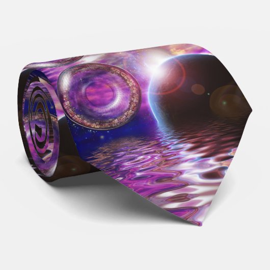 Cravate Le navire spatial Colony (Roulé)