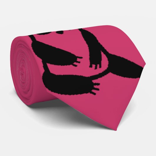 Cravate Le panda (Roulé)