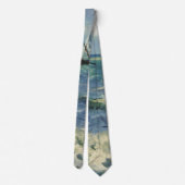Cravate Le paysage marin de Van Gogh aux Saintes Maries de (Dos)