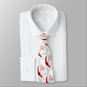 Cravate Le père noël (Attaché)