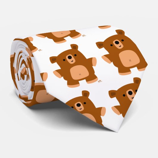Cravate Le peu d'ours (Roulé)