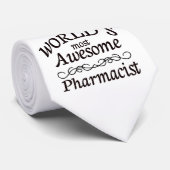 Cravate Le pharmacien le plus impressionnant du monde (Roulé)