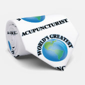 Cravate Le plus grand acupuncteur du monde (Roulé)