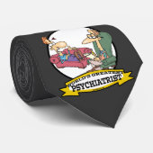 CRAVATE LE PLUS GRAND DESSIN PSYCHIATRISTE AU MONDE (Roulé)
