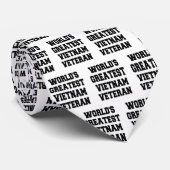 Cravate Le plus grand vétéran du Vietnam (Roulé)