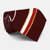 Cravate Le polonais barre le drapeau (Roulé)