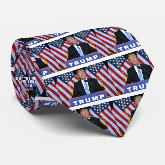Cravate Le Président Donald Trump (Roulé)