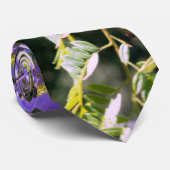 Cravate Le Princess Tree violet d'Auckland (Roulé)