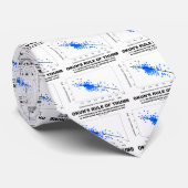 Cravate Le principe de base d'Okun (économie linéaire) (Roulé)