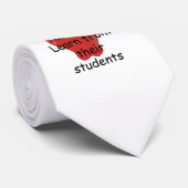 Cravate Le professeur apprennent des étudiants (Roulé)
