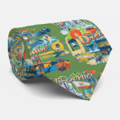 Cravate Le rêve de Californie (Roulé)