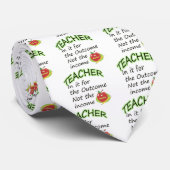 Cravate Le revenu du professeur (Roulé)