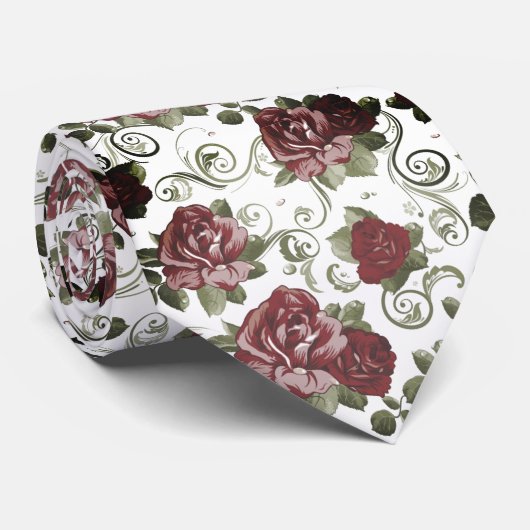 Cravate Le Rose (Roulé)