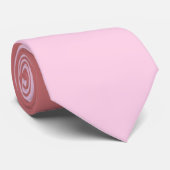 Cravate Le rose poussiéreux rougissent gradient simple (Roulé)