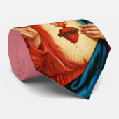 Cravate Le Sacré Coeur de Jésus (Roulé)