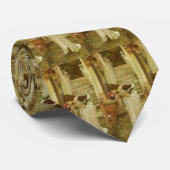 Cravate Le Sanctuaire de John William Waterhouse (Roulé)