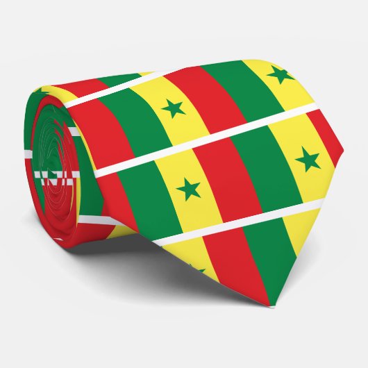Cravate le Sénégal (Roulé)
