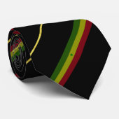 Cravate Le Sénégal barre le drapeau (Roulé)
