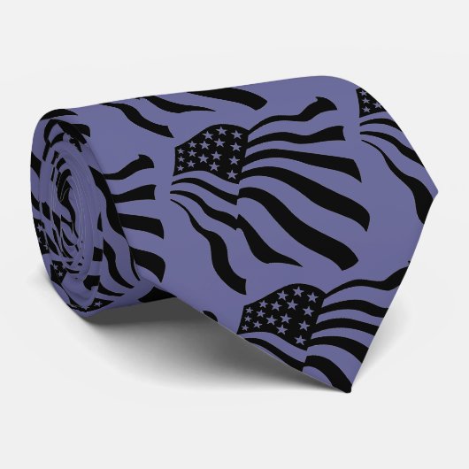 Cravate Le souffle dans le vent (Roulé)