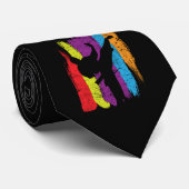 Cravate Le Taekwondo ceinture le cadeau de combattant de (Roulé)