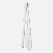 Cravate Le tennis éclaire ma vie (Dos)