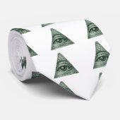 Cravate Le tout l'oeil voyant (Roulé)