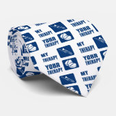 Cravate le trombone est ma thérapie (Roulé)