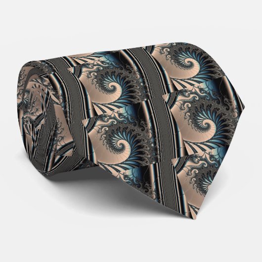 Cravate Le trône de Poséidon (Roulé)