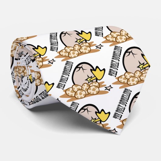 Cravate Le vilain petit canard (Roulé)