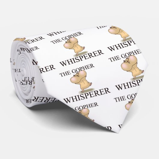 Cravate Le Whisperer de Gopher (Roulé)