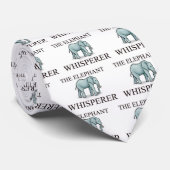 Cravate Le Whisperer d'éléphant (Roulé)