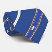Cravate Le Wyoming barre le drapeau (Roulé)