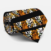 CRAVATE LE YEUX DE TIGER (Roulé)