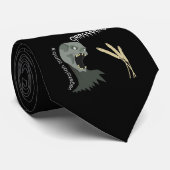 Cravate Le zombi végétarien veut Graaaains ! (Roulé)