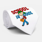 Cravate L'école de garçon est fraîche (Roulé)