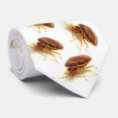 Cravate - lectularius de Cimex (insecte de lit) (Roulé)