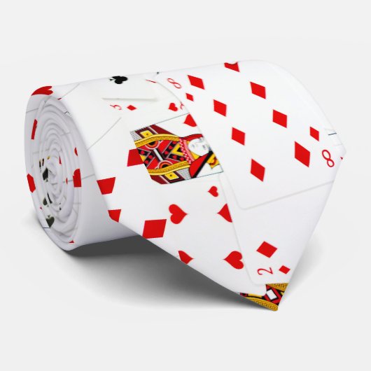 Cravate Lecture de la collection de cartes (Roulé)