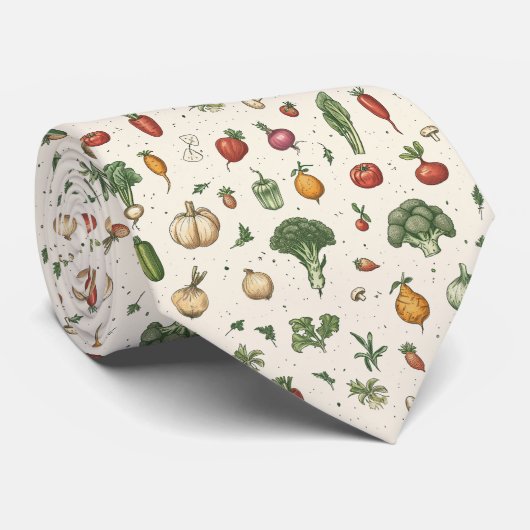 Cravate Légumes uniques (Roulé)