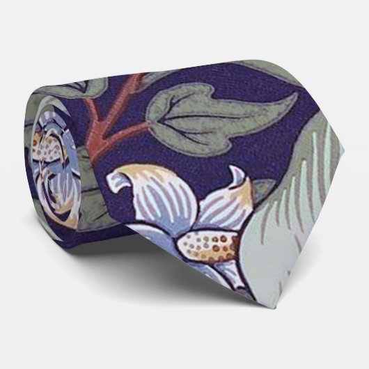 Cravate Leicester, William Morris (Roulé)