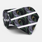 Cravate L'embellie d'Aurora : le kaléidoscope cosmique (Roulé)