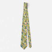 Cravate Lemon Kiwi Pattern Men's Necktie  (Devant)