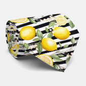 Cravate Lemon Pattern Men's Necktie  (Roulé)