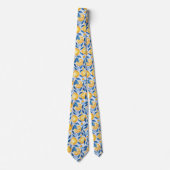 Cravate Lemon Pattern Men's Necktie  (Devant)