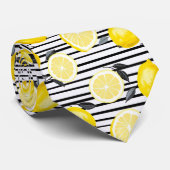 Cravate Lemon Pattern Men's Necktie  (Roulé)