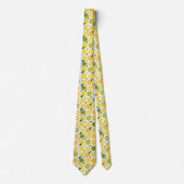 Cravate Lemon Pattern Men's Necktie  (Devant)