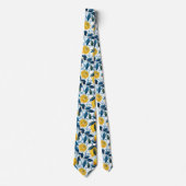 Cravate Lemon Pattern Men's Necktie  (Devant)