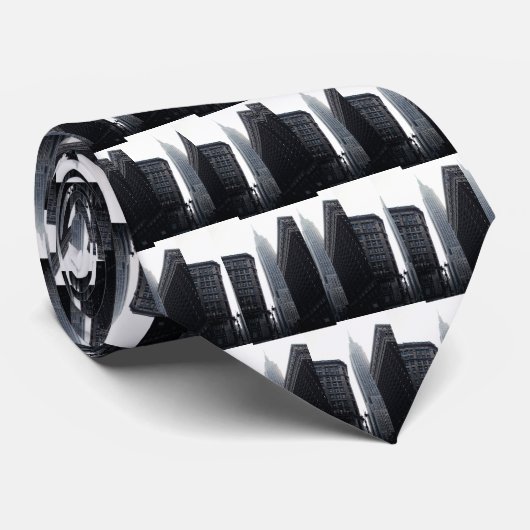 Cravate L'Empire State Building (Roulé)