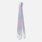 Cravate Léo Connexion Pastels Nacre Mère de style Pearl (Devant)