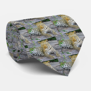 Cravate Leopard